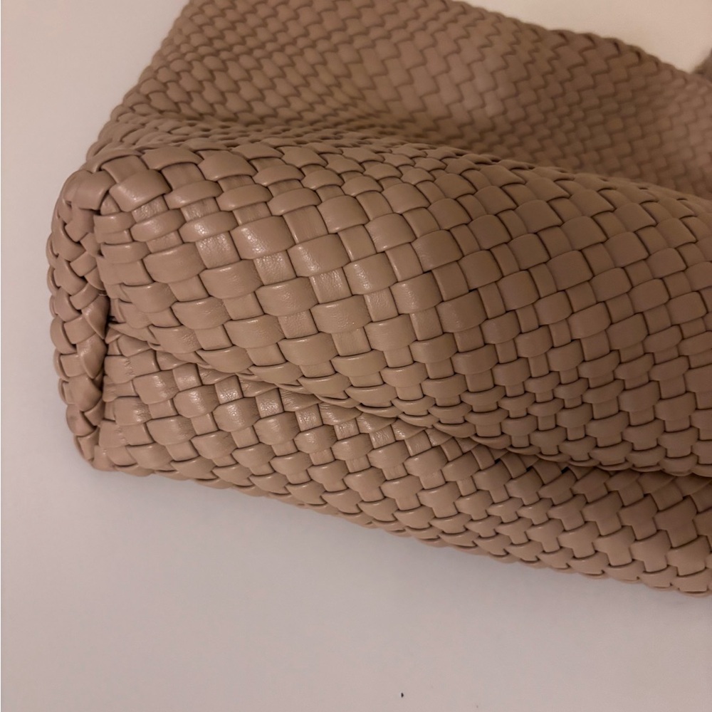 Actiq Kraft Anthropologie  Tan Woven Hobo Women's Bag - Picture 3 of 7
